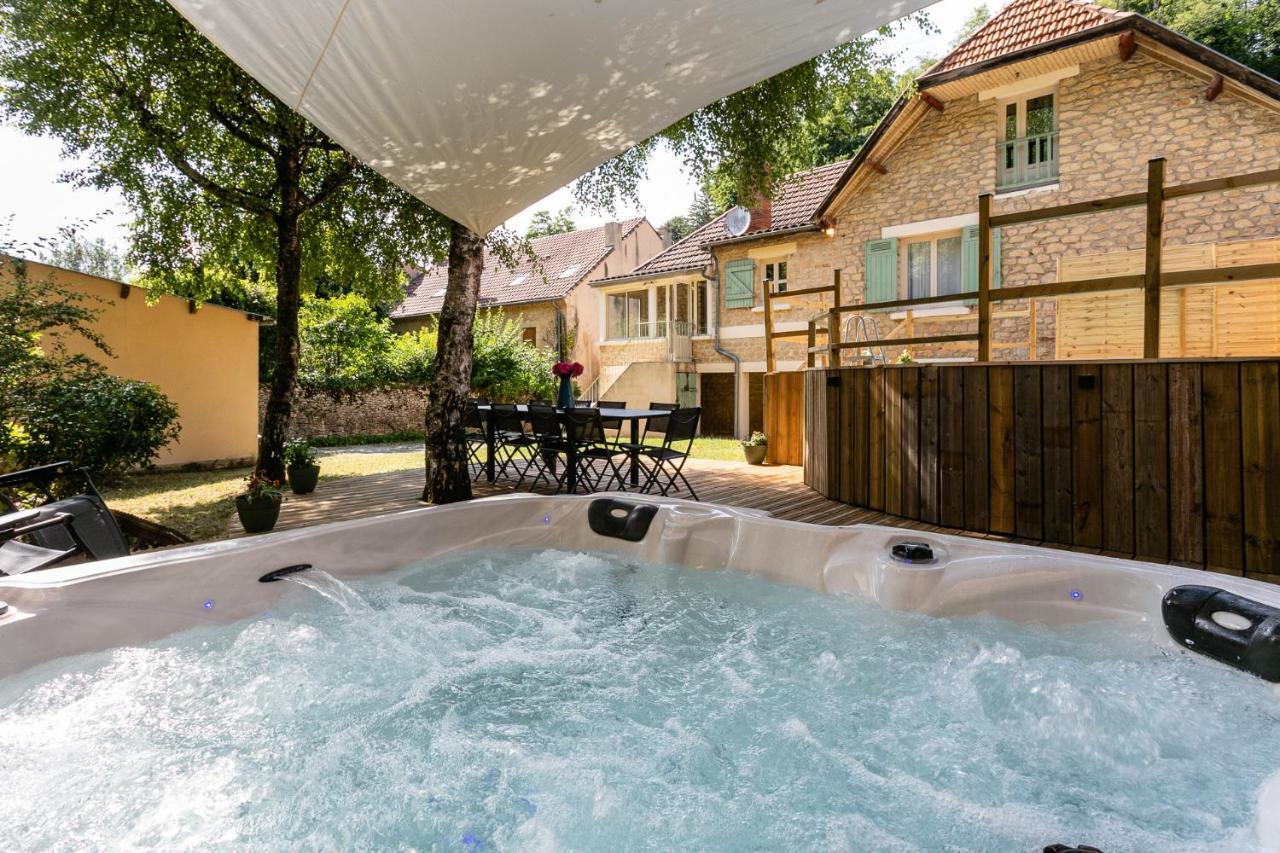 Wonderful House In Center With Heated Pool & Jaccuzi Sarlat