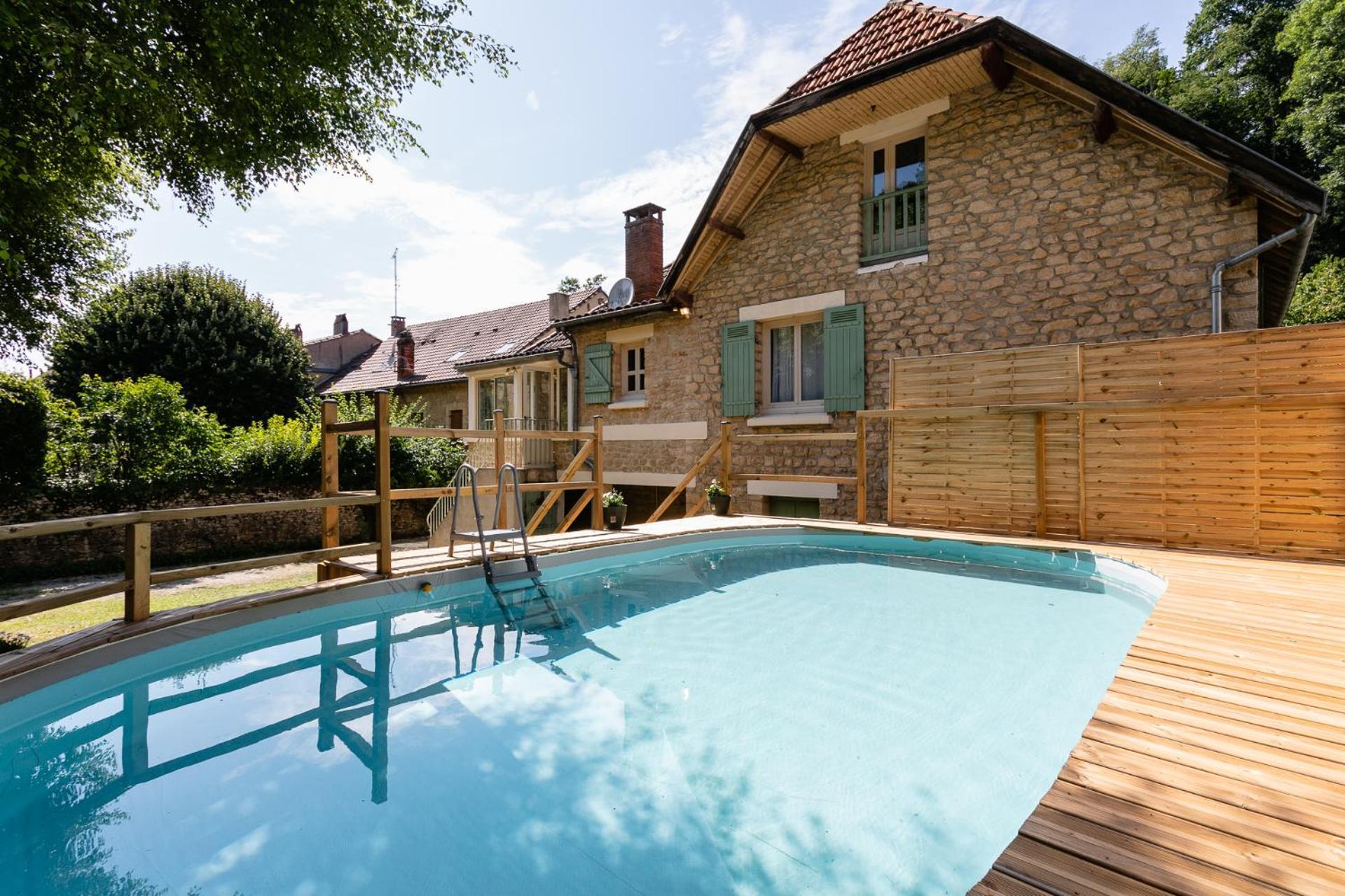 Wonderful House In Center With Heated Pool & Jaccuzi Ferienhaus *